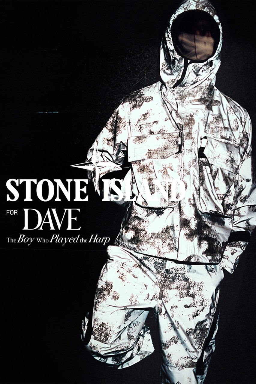 Stone Island 为 Dave《The Boy Who Played The Harp》巡演打造「Specially Made」专属舞台造型及限量发售信息