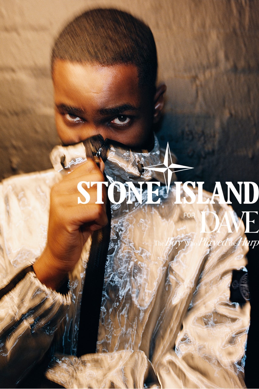 Stone Island 为 Dave《The Boy Who Played The Harp》巡演打造「Specially Made」专属舞台造型及限量发售信息