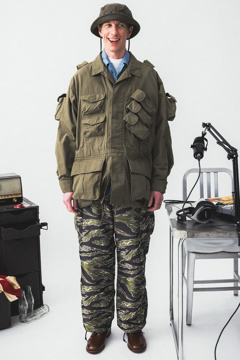 Engineered Garments and BEAMS PLUS Tune in With the Collaborative P Radio Jacket collaboration