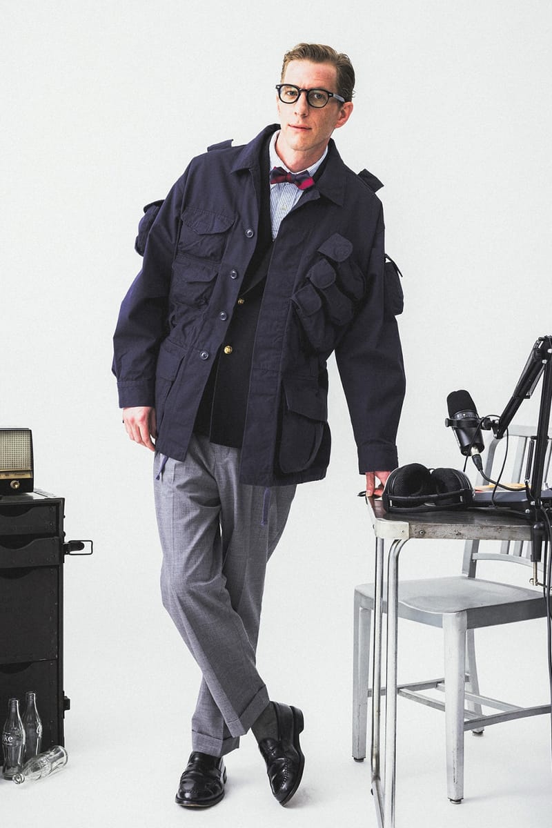 Engineered Garments x BEAMS PLUS P Radio Jacket Collab Engineered Garments x BEAMS PLUS P Radio Jacket Collab