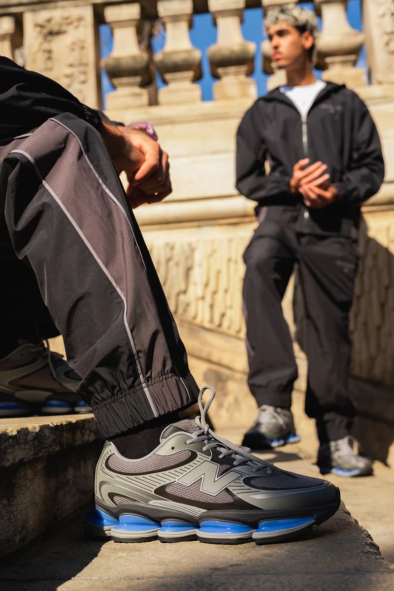 jd new balance abzorb 2000 colorways sneakers exclusive Grey/Blue Black/Red limited edition futuristic pack sbs shock absorbing rubber 