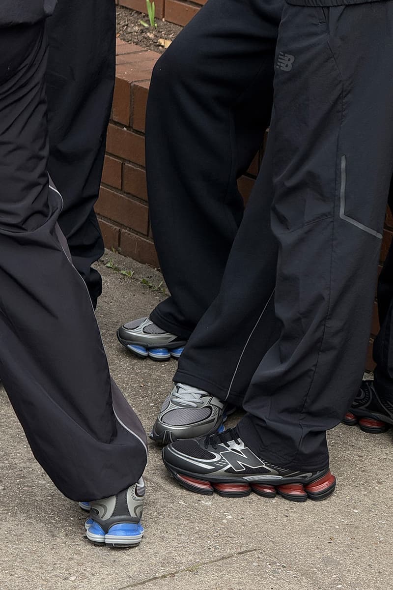 jd new balance abzorb 2000 colorways sneakers exclusive Grey/Blue Black/Red limited edition futuristic pack sbs shock absorbing rubber 