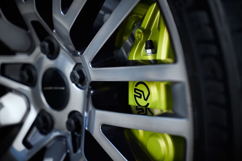 Range Rover Sport SV Winter Dusk Edition First Look Alpine Luxury Purple Blue Matte Yellow Stripe Park City Utah