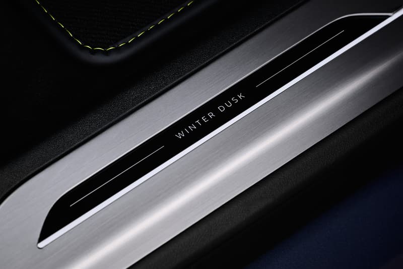 Range Rover Sport SV Winter Dusk Edition First Look Alpine Luxury Purple Blue Matte Yellow Stripe Park City Utah