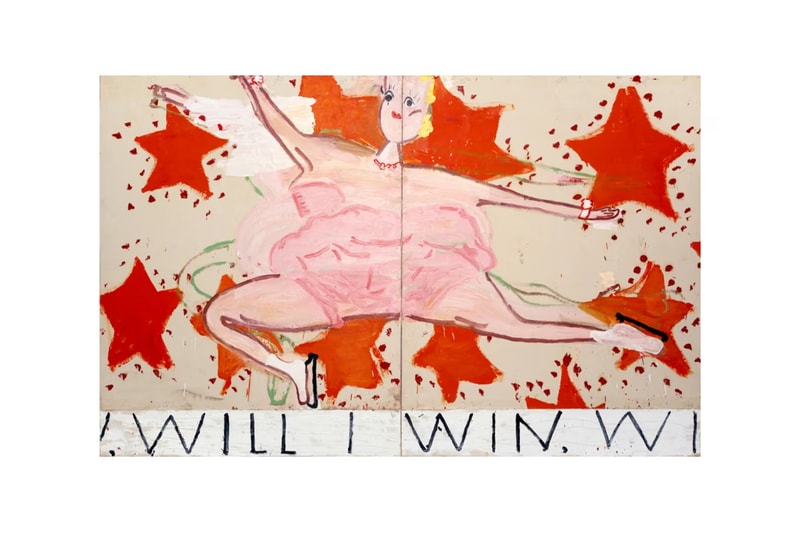 Rose Wylie 'The Picture Comes First' Royal Academy London Exhibition Art Artworks David Zwirner