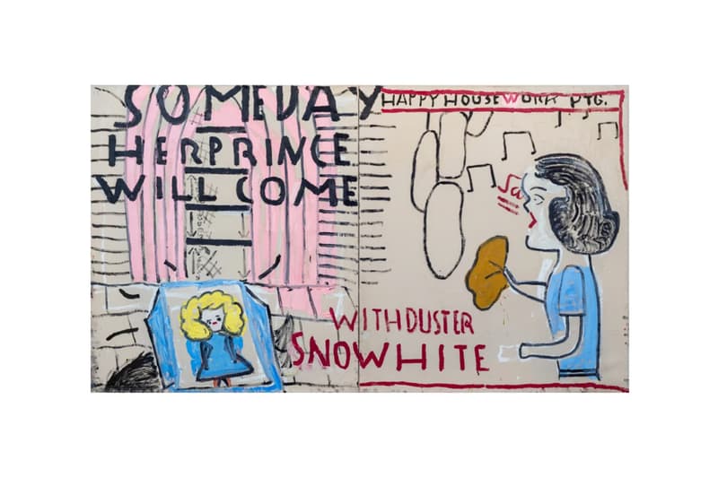 Rose Wylie 'The Picture Comes First' Royal Academy London Exhibition Art Artworks David Zwirner