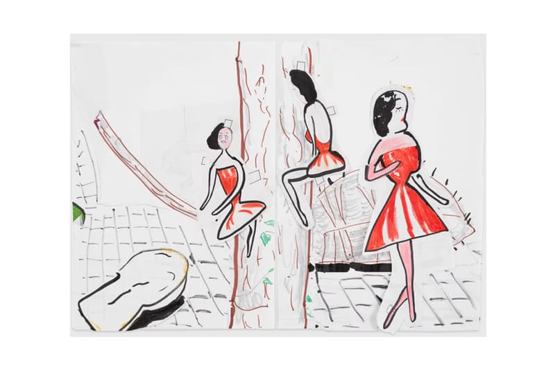 Rose Wylie 'The Picture Comes First' Royal Academy London Exhibition Art Artworks David Zwirner