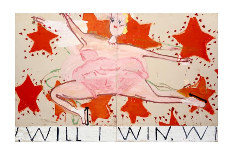 Rose Wylie 'The Picture Comes First' Royal Academy London Exhibition Art Artworks David Zwirner