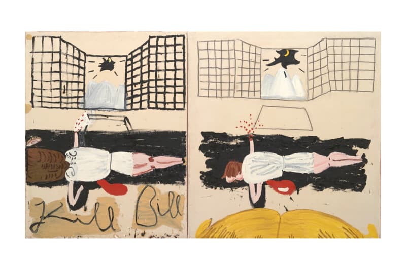 Rose Wylie 'The Picture Comes First' Royal Academy London Exhibition Art Artworks David Zwirner