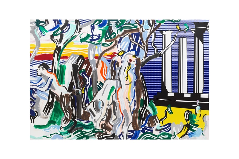 Roy Lichtenstein 'Scattered Brushstrokes' Gagosian New York Art Artworks
