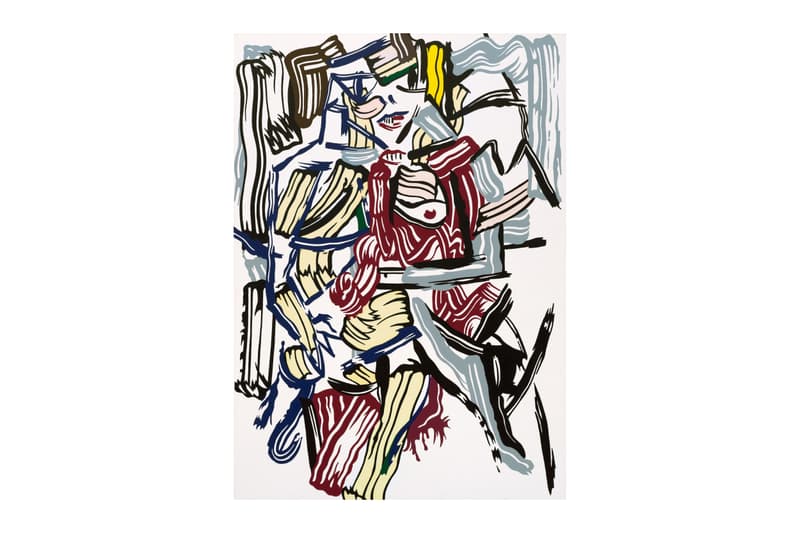 Roy Lichtenstein 'Scattered Brushstrokes' Gagosian New York Art Artworks