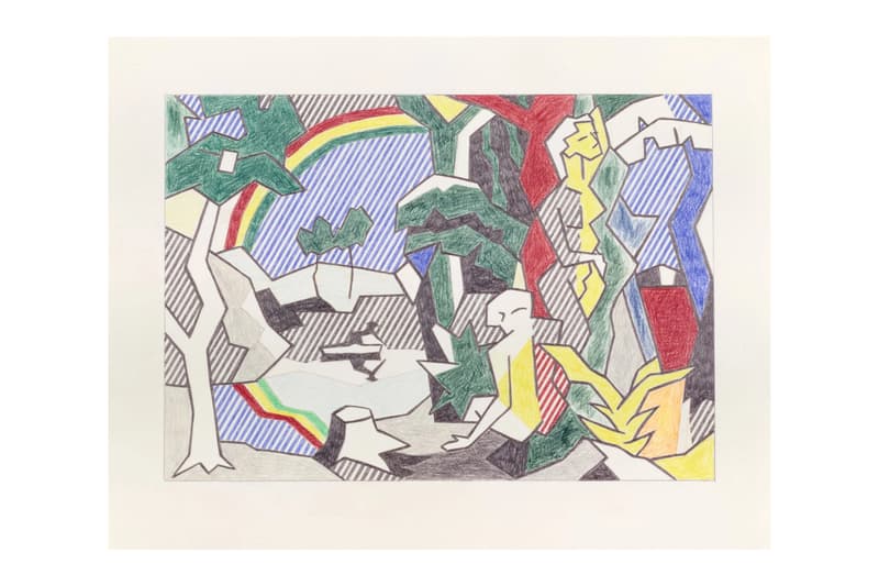 Roy Lichtenstein 'Scattered Brushstrokes' Gagosian New York Art Artworks