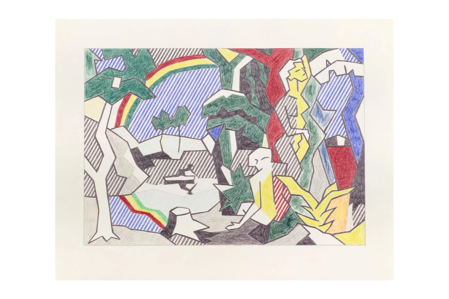 Roy Lichtenstein 'Scattered Brushstrokes' Gagosian New York Art Artworks