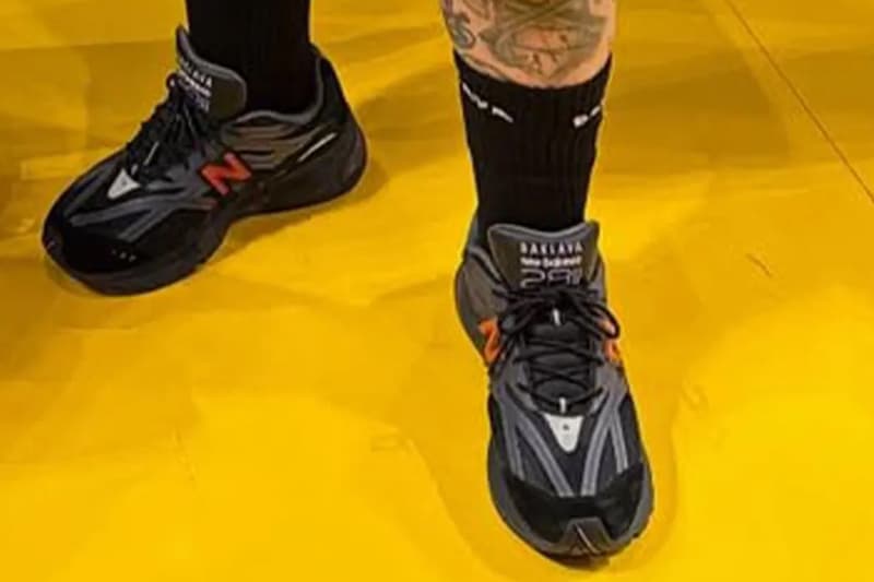 Action Bronson Debuts New Balance 2811 Baklava Silhouette Courtside nb collaboration release info los angeles lakers