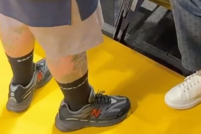 Action Bronson Debuts New Balance 2811 Baklava Silhouette Courtside nb collaboration release info los angeles lakers