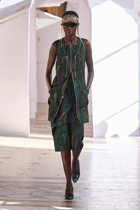 Kiko Kostadinov Fall Winter 2026 Paris Fashion Week womenswear Laura Deanna Fanning runway