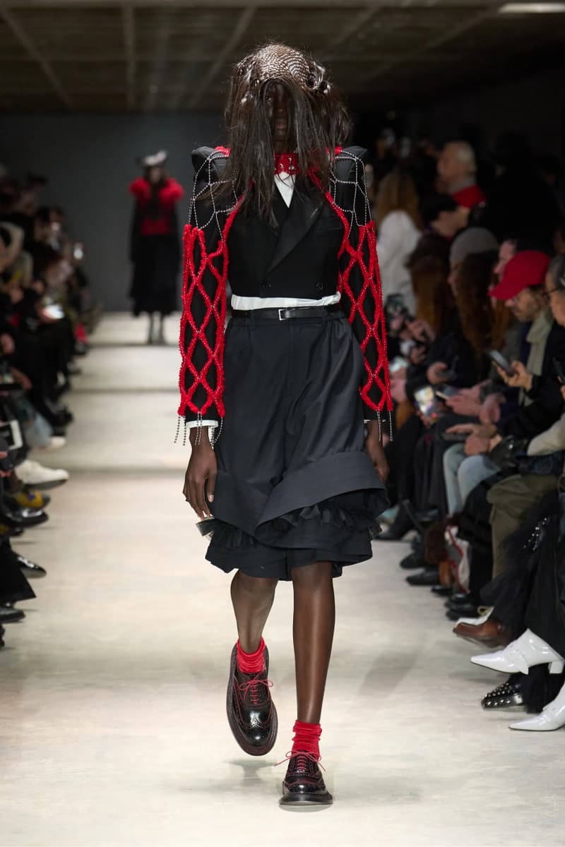 Noir Kei Ninomiya Fall//Winter 2026 Collection Paris Fashion Week