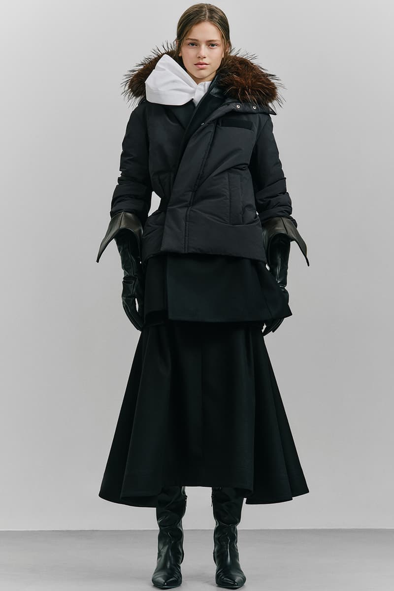 sacai Unveils a Masterclass in Structural Sensuality for FW26 paris fashion week fall winter 2026 womenswear chitose abe
