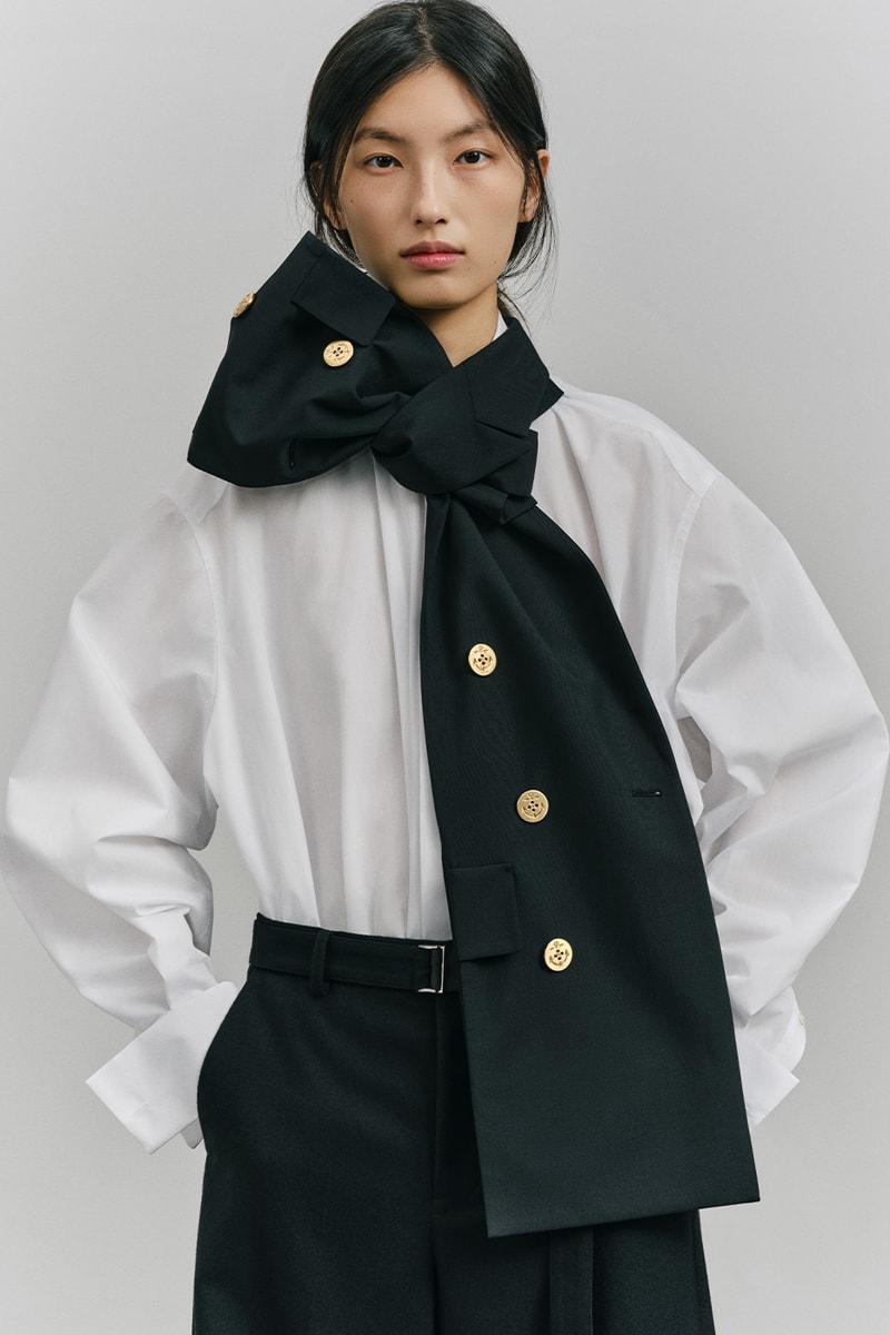 sacai Unveils a Masterclass in Structural Sensuality for FW26 paris fashion week fall winter 2026 womenswear chitose abe