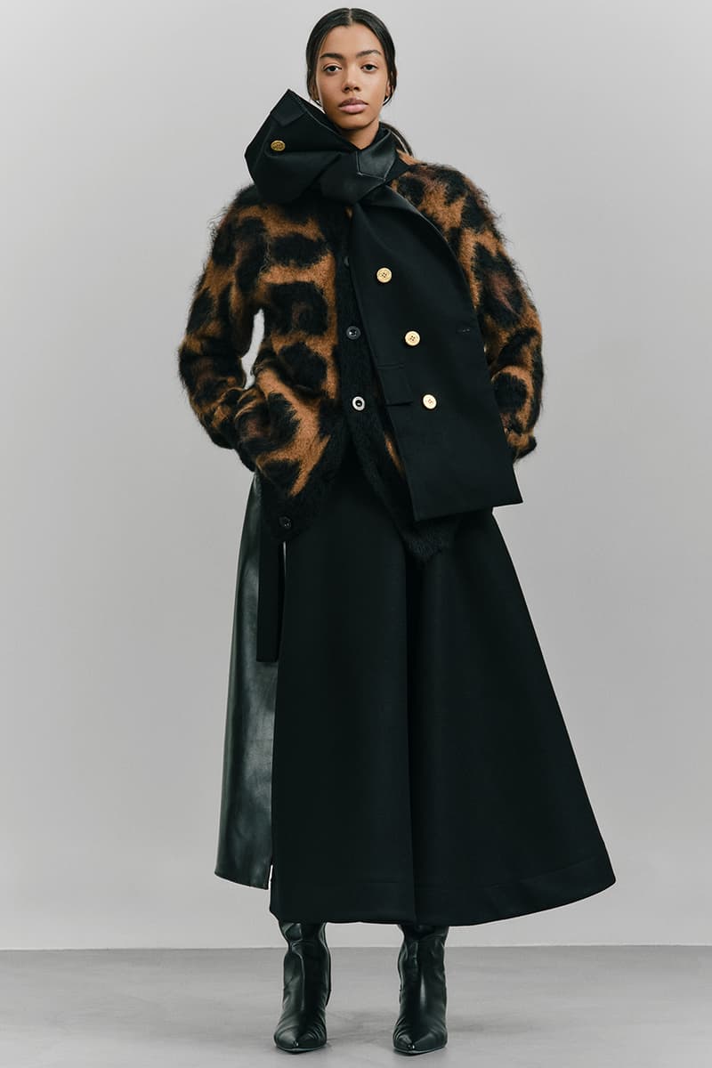 sacai Unveils a Masterclass in Structural Sensuality for FW26 paris fashion week fall winter 2026 womenswear chitose abe