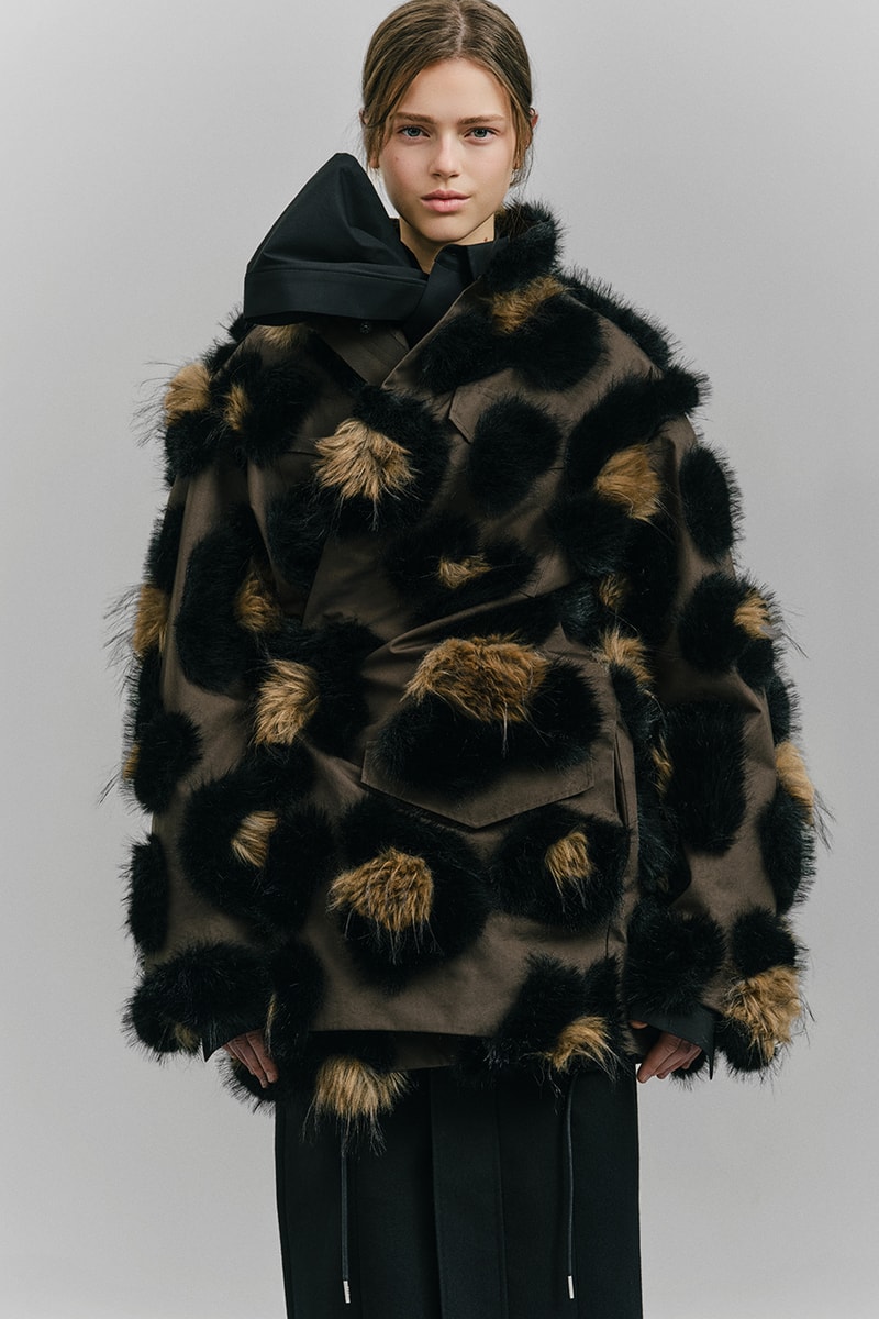 sacai Unveils a Masterclass in Structural Sensuality for FW26 paris fashion week fall winter 2026 womenswear chitose abe