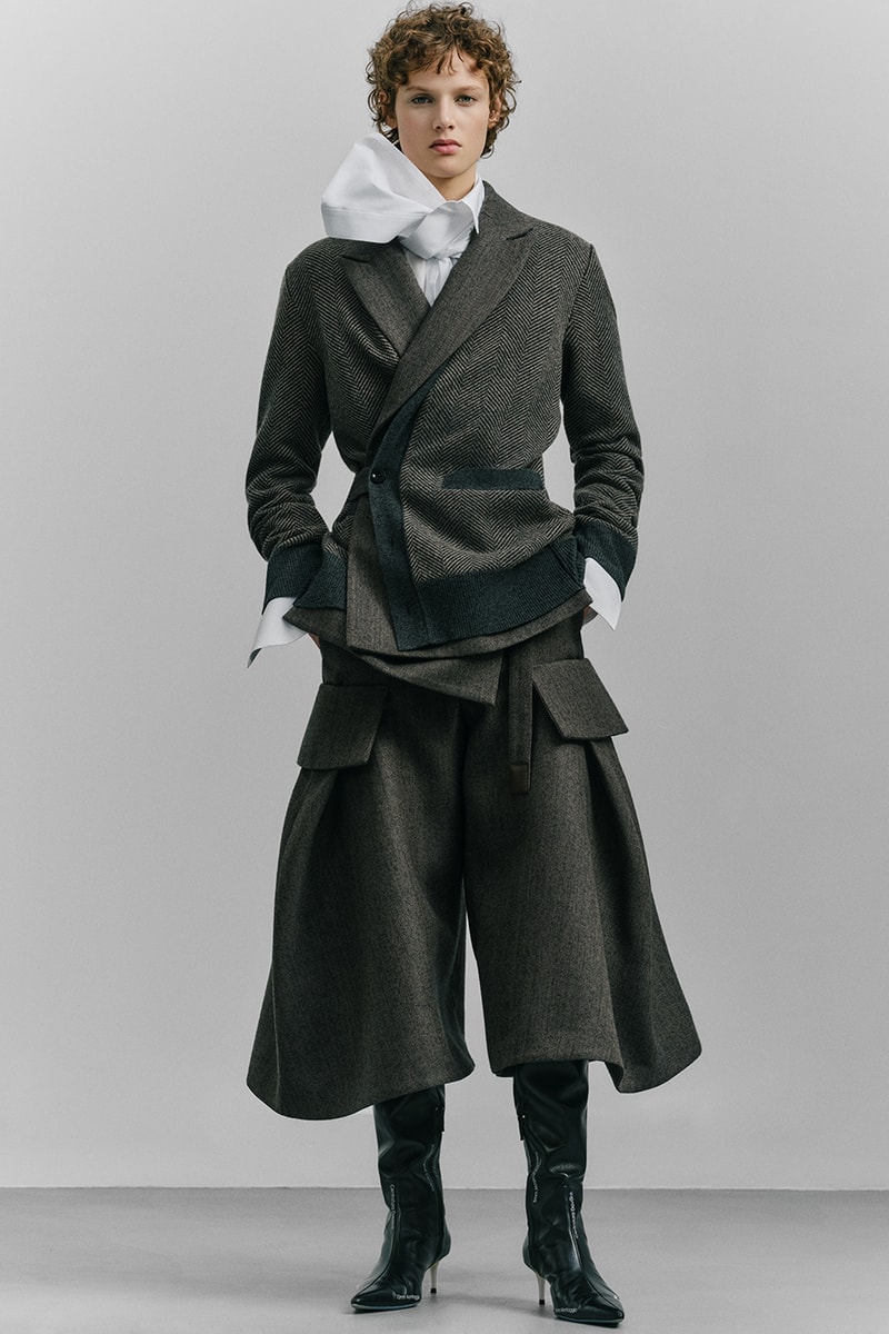 sacai Unveils a Masterclass in Structural Sensuality for FW26 paris fashion week fall winter 2026 womenswear chitose abe