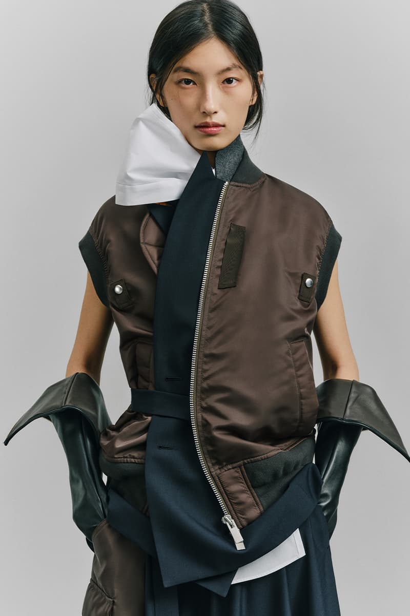 sacai Unveils a Masterclass in Structural Sensuality for FW26 paris fashion week fall winter 2026 womenswear chitose abe