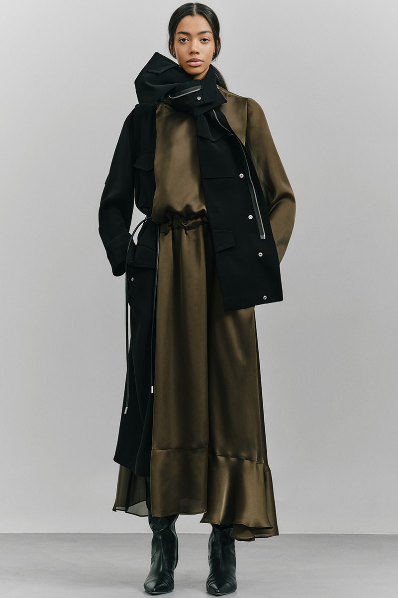 sacai Unveils a Masterclass in Structural Sensuality for FW26 paris fashion week fall winter 2026 womenswear chitose abe