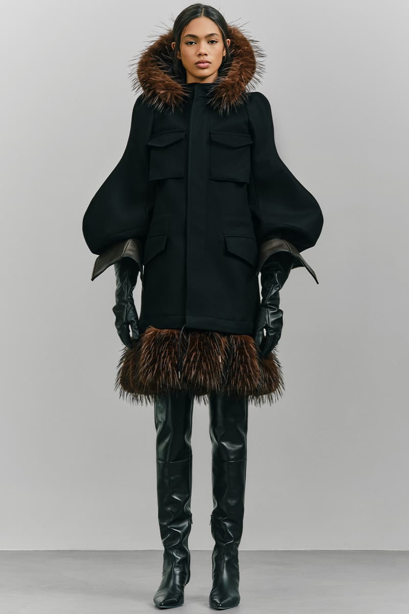 sacai Unveils a Masterclass in Structural Sensuality for FW26 paris fashion week fall winter 2026 womenswear chitose abe