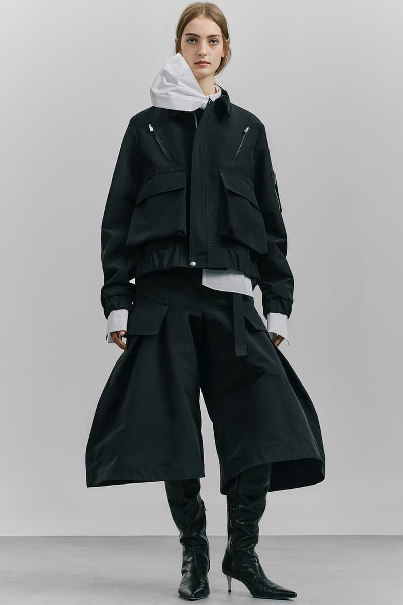 sacai Unveils a Masterclass in Structural Sensuality for FW26 paris fashion week fall winter 2026 womenswear chitose abe