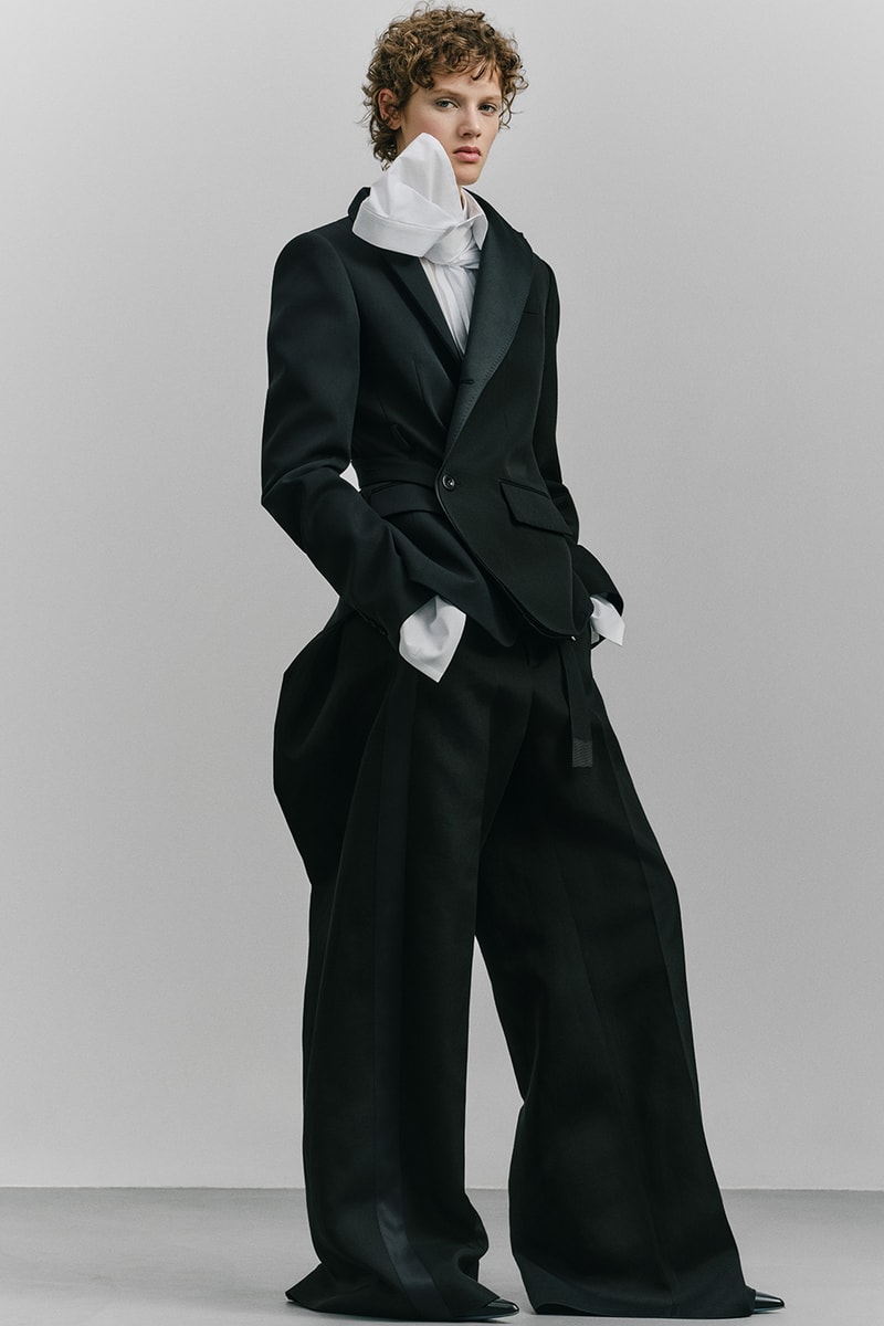 sacai Unveils a Masterclass in Structural Sensuality for FW26 paris fashion week fall winter 2026 womenswear chitose abe