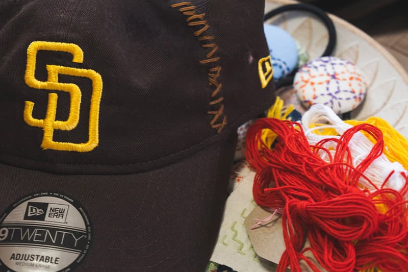 New Era Teams up With SASHKIKO GALS for Limited-Edition Hand-Stitched MLB Caps 59fifty accessories caps baseball new york yankees los angeles dodgers san diego padres