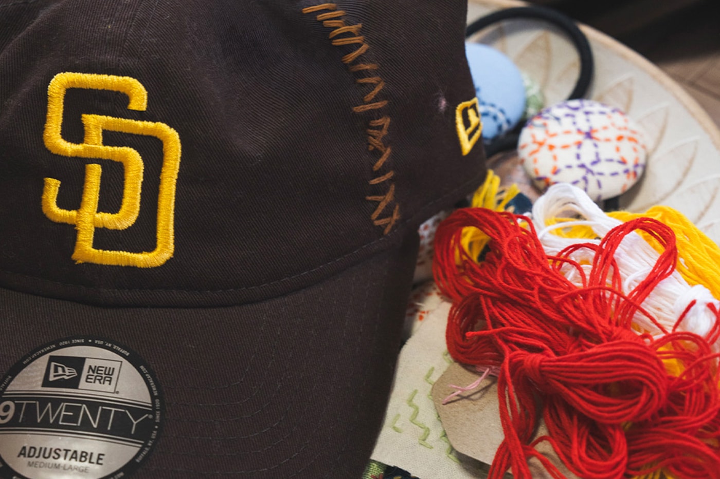 New Era Teams up With SASHKIKO GALS for Limited-Edition Hand-Stitched MLB Caps 59fifty accessories caps baseball new york yankees los angeles dodgers san diego padres