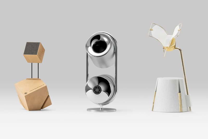 Yamaha Design Laboratory Butterfly Crystal Sail Speakers Info