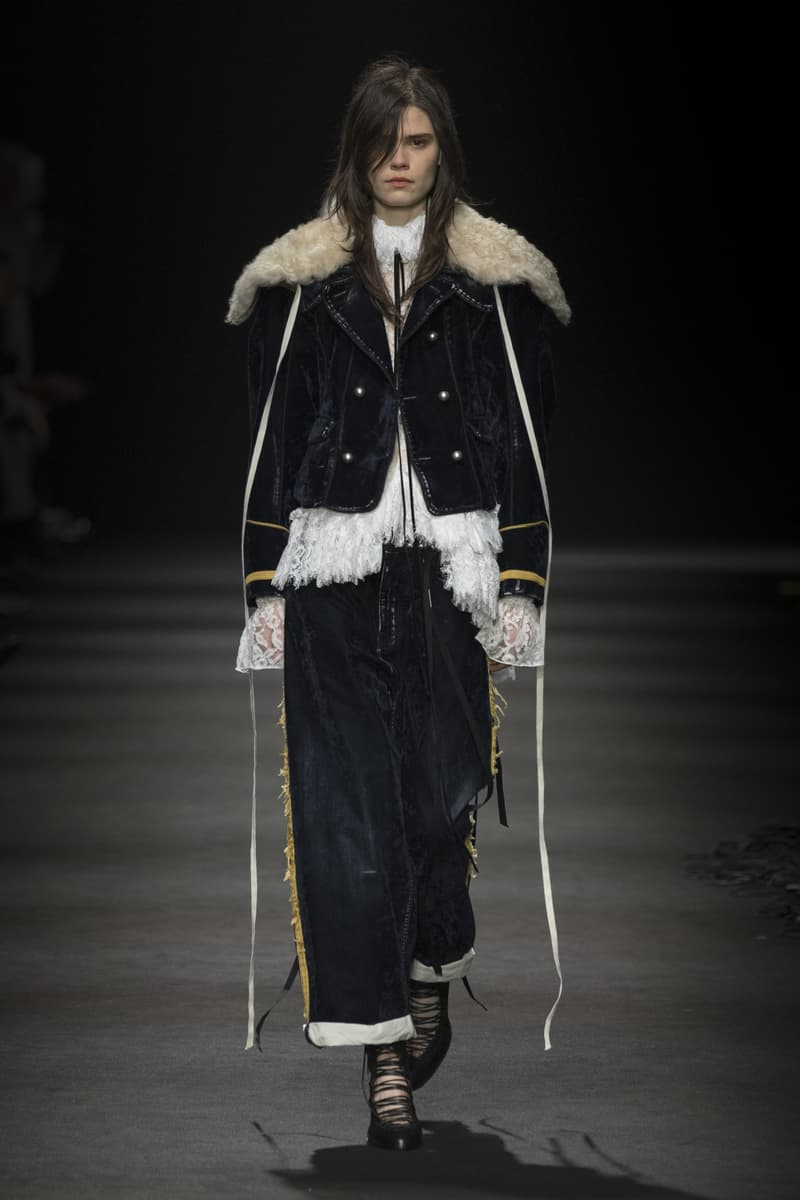 Ann Demeulemeester Fall/Winter 2026 “Dear Night Thoughts” Ann Demeulemeester FW26 Finds Solace in “Dear Night Thoughts” Runway Collection Paris Fashion Week Stefano Gallici