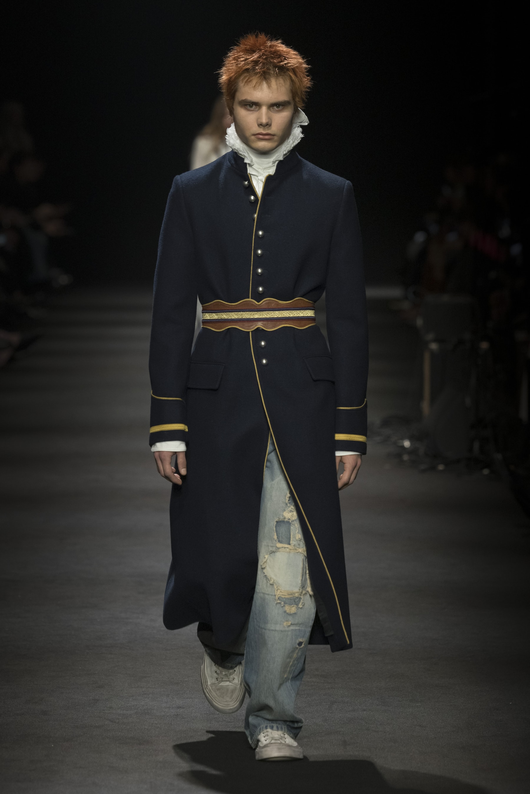 Ann Demeulemeester Fall/Winter 2026 “Dear Night Thoughts” Ann Demeulemeester FW26 Finds Solace in “Dear Night Thoughts” Runway Collection Paris Fashion Week Stefano Gallici