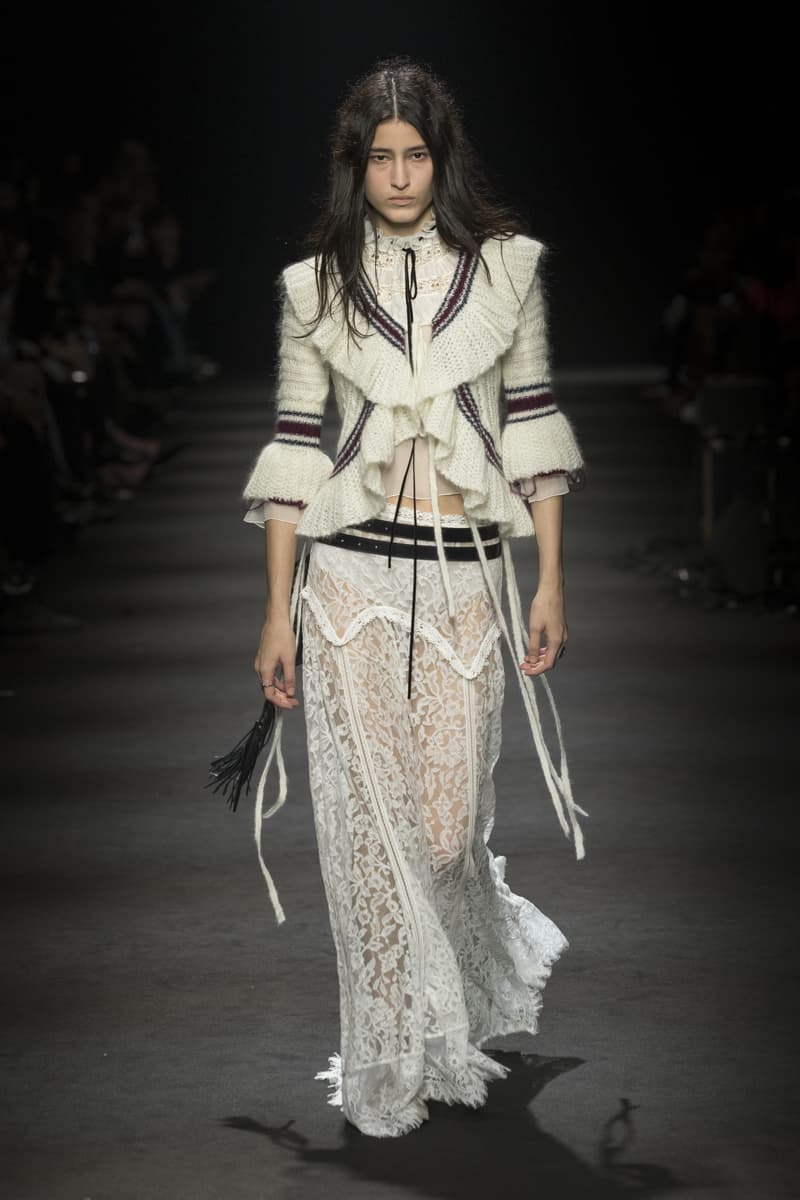 Ann Demeulemeester Fall/Winter 2026 “Dear Night Thoughts” Ann Demeulemeester FW26 Finds Solace in “Dear Night Thoughts” Runway Collection Paris Fashion Week Stefano Gallici