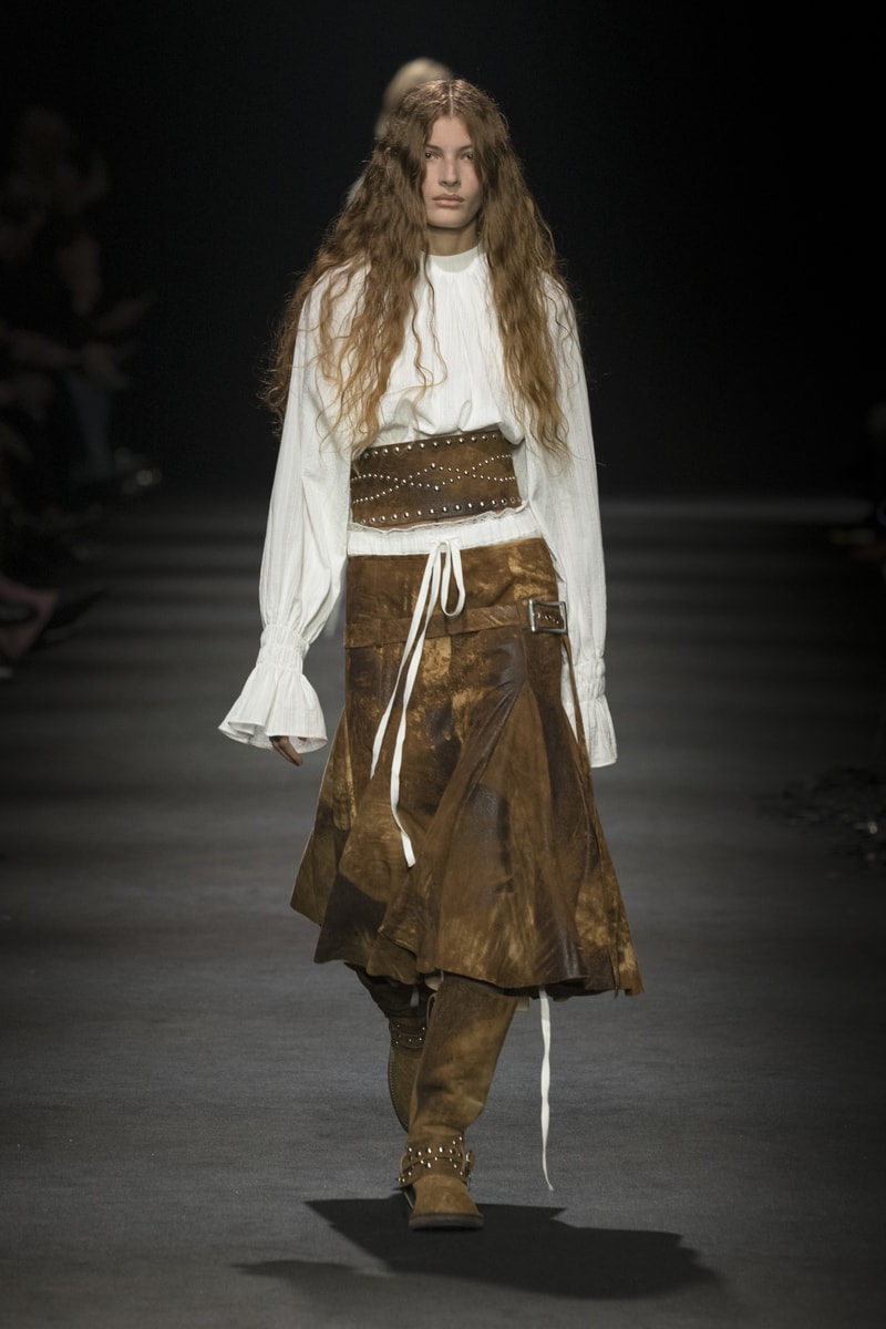 Ann Demeulemeester Fall/Winter 2026 “Dear Night Thoughts” Ann Demeulemeester FW26 Finds Solace in “Dear Night Thoughts” Runway Collection Paris Fashion Week Stefano Gallici