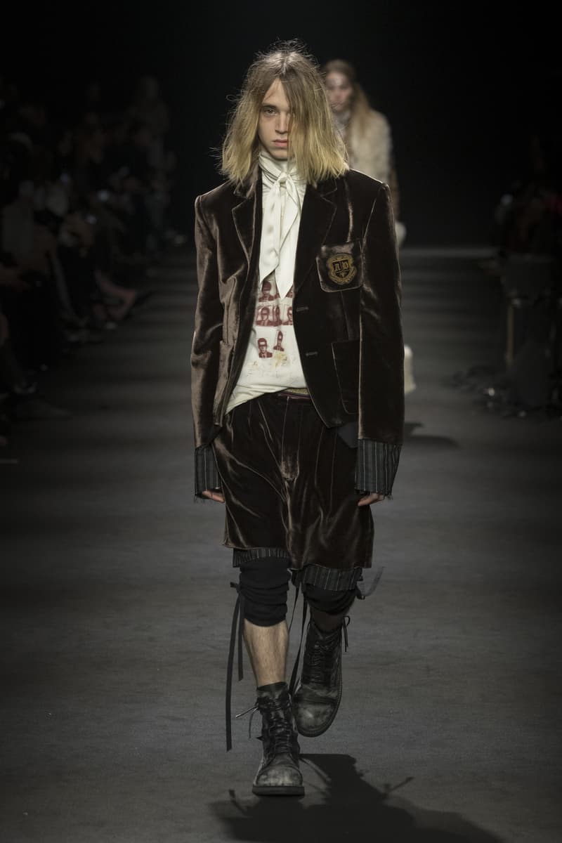 Ann Demeulemeester Fall/Winter 2026 “Dear Night Thoughts” Ann Demeulemeester FW26 Finds Solace in “Dear Night Thoughts” Runway Collection Paris Fashion Week Stefano Gallici
