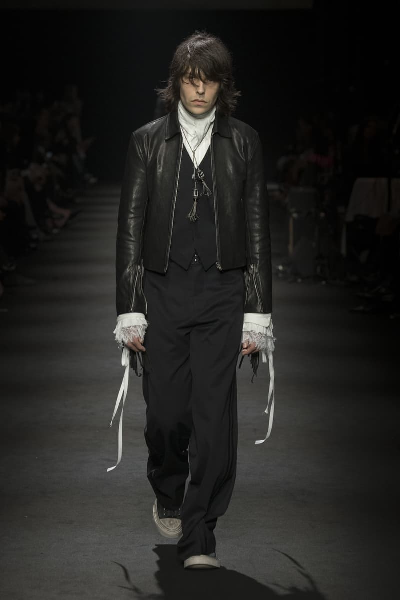 Ann Demeulemeester Fall/Winter 2026 “Dear Night Thoughts” Ann Demeulemeester FW26 Finds Solace in “Dear Night Thoughts” Runway Collection Paris Fashion Week Stefano Gallici