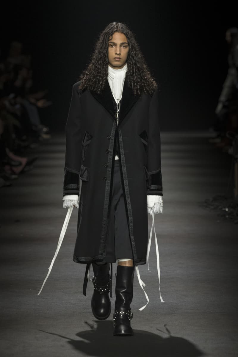 Ann Demeulemeester Fall/Winter 2026 “Dear Night Thoughts” Ann Demeulemeester FW26 Finds Solace in “Dear Night Thoughts” Runway Collection Paris Fashion Week Stefano Gallici