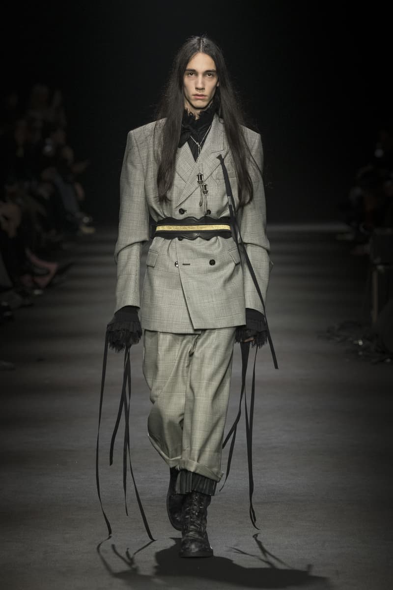 Ann Demeulemeester Fall/Winter 2026 “Dear Night Thoughts” Ann Demeulemeester FW26 Finds Solace in “Dear Night Thoughts” Runway Collection Paris Fashion Week Stefano Gallici