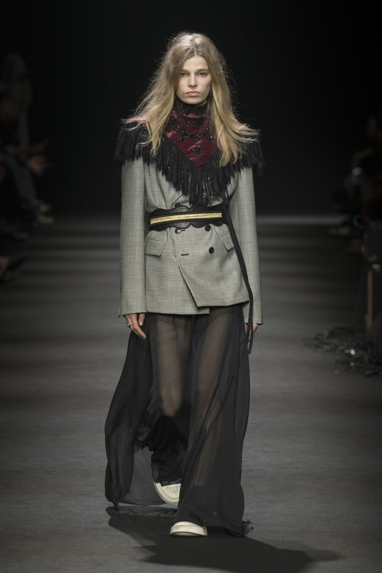 Ann Demeulemeester Fall/Winter 2026 “Dear Night Thoughts” Ann Demeulemeester FW26 Finds Solace in “Dear Night Thoughts” Runway Collection Paris Fashion Week Stefano Gallici