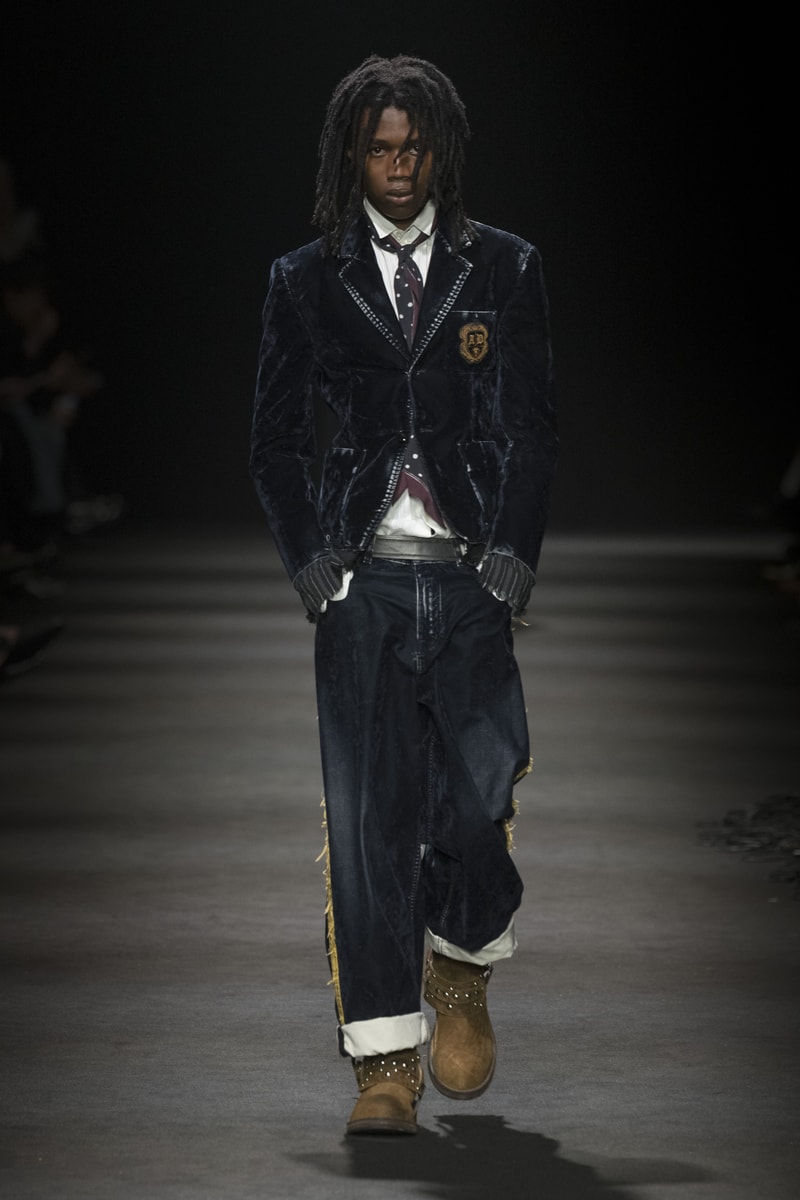 Ann Demeulemeester Fall/Winter 2026 “Dear Night Thoughts” Ann Demeulemeester FW26 Finds Solace in “Dear Night Thoughts” Runway Collection Paris Fashion Week Stefano Gallici