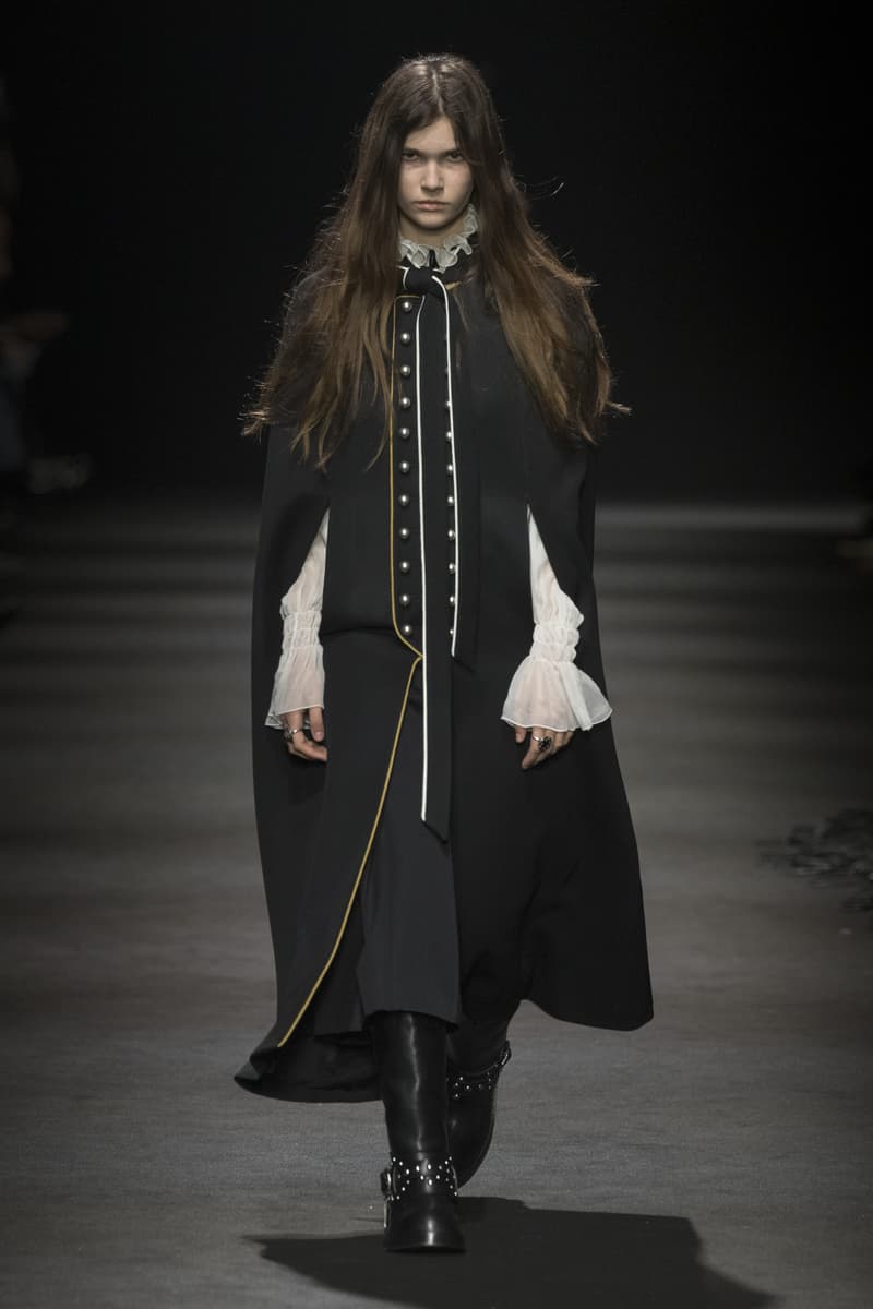 Ann Demeulemeester Fall/Winter 2026 “Dear Night Thoughts” Ann Demeulemeester FW26 Finds Solace in “Dear Night Thoughts” Runway Collection Paris Fashion Week Stefano Gallici