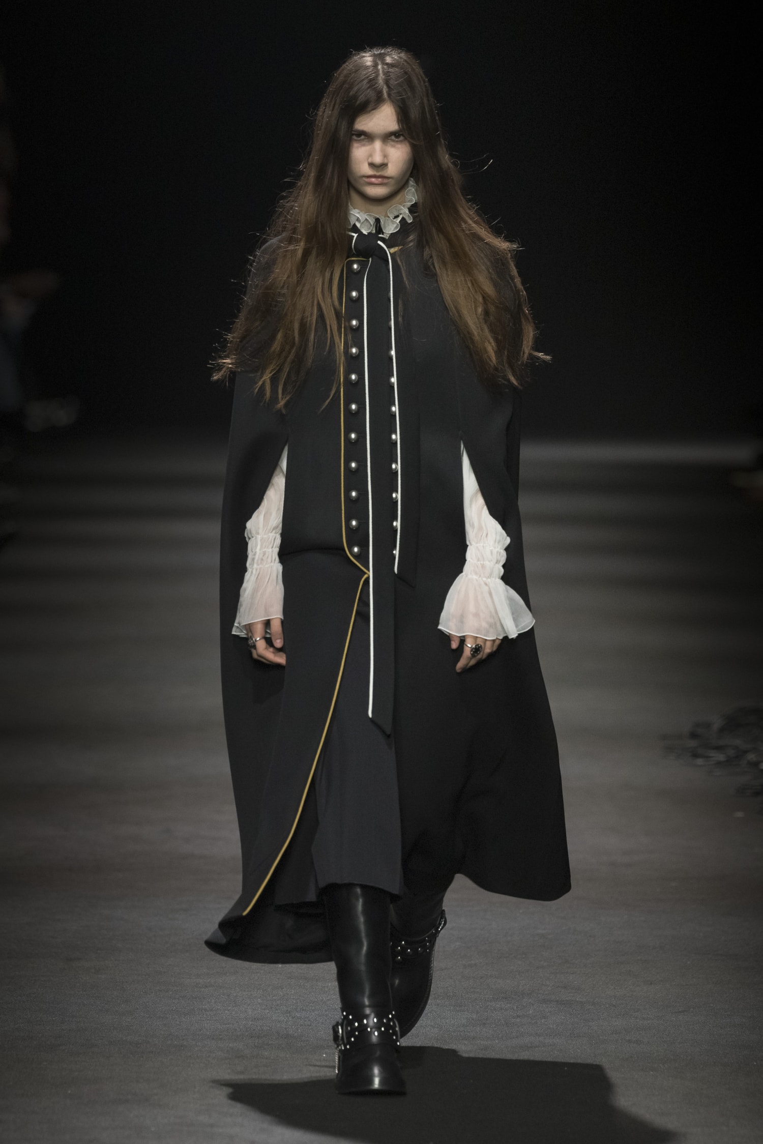 Ann Demeulemeester Fall/Winter 2026 “Dear Night Thoughts” Ann Demeulemeester FW26 Finds Solace in “Dear Night Thoughts” Runway Collection Paris Fashion Week Stefano Gallici