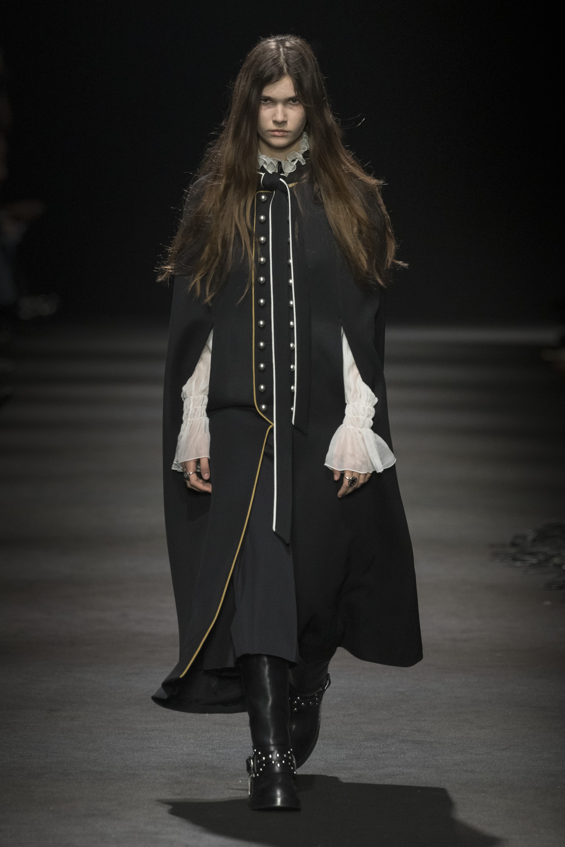 Ann Demeulemeester Fall/Winter 2026 “Dear Night Thoughts” Ann Demeulemeester FW26 Finds Solace in “Dear Night Thoughts” Runway Collection Paris Fashion Week Stefano Gallici