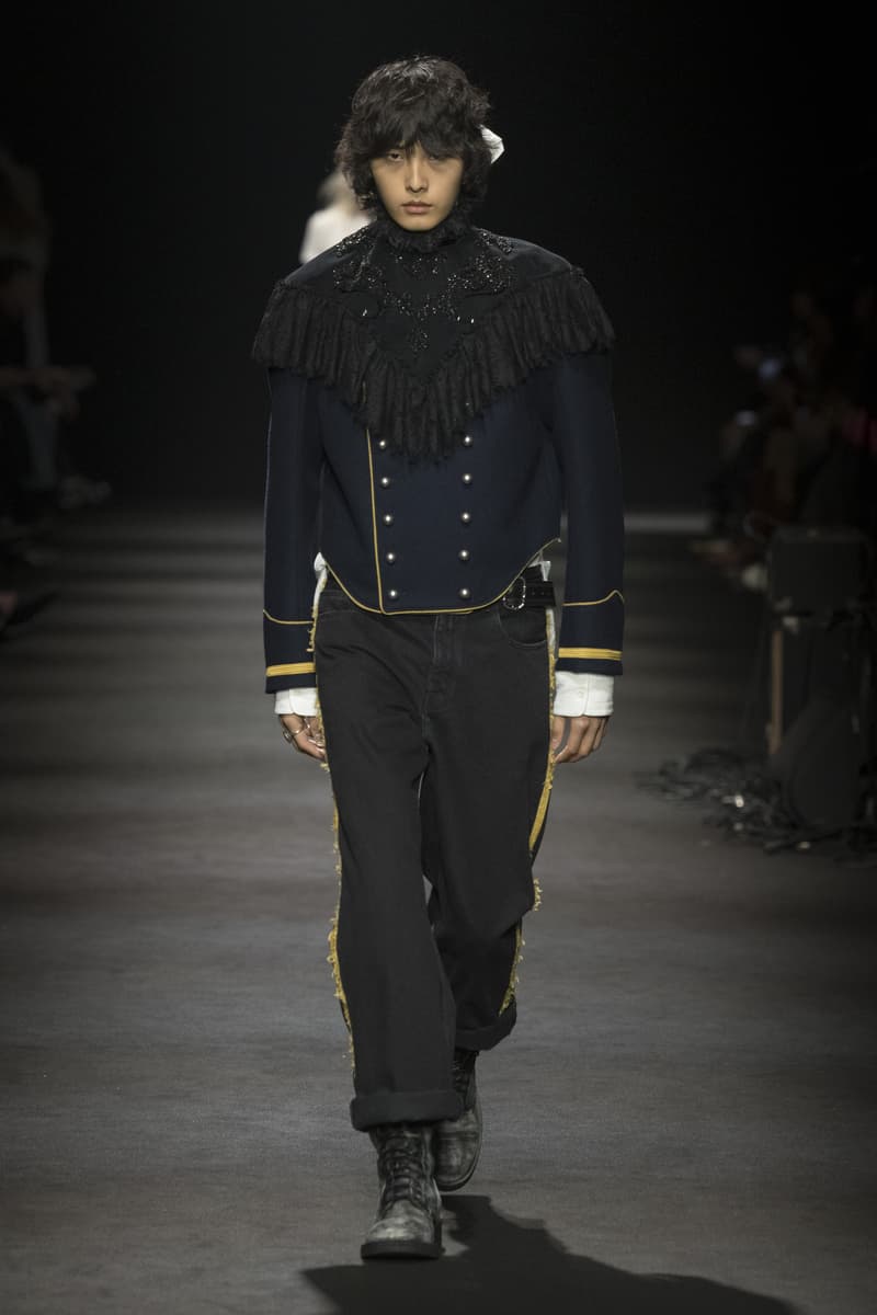 Ann Demeulemeester Fall/Winter 2026 “Dear Night Thoughts” Ann Demeulemeester FW26 Finds Solace in “Dear Night Thoughts” Runway Collection Paris Fashion Week Stefano Gallici