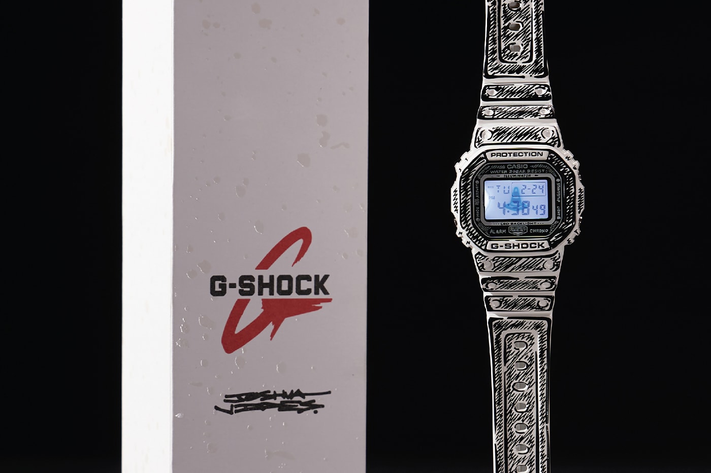 G-SHOCK and Artist Joshua Vides Translate "Reality to Idea" With Two Striking New Collaboration Watches DW5600JV-7 and DW6900JV-1