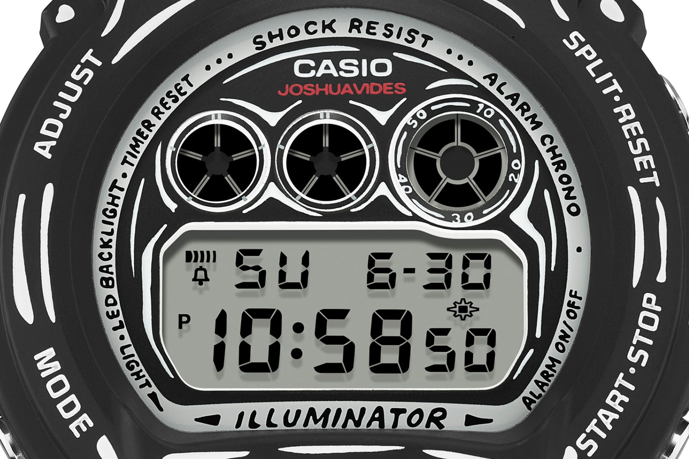 G-SHOCK and Artist Joshua Vides Translate "Reality to Idea" With Two Striking New Collaboration Watches DW5600JV-7 and DW6900JV-1